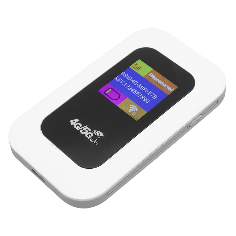 WiFi Hotspot Device, 4G 5G Connectivity WiFi Mobile Hotspot Stable for Outdoor