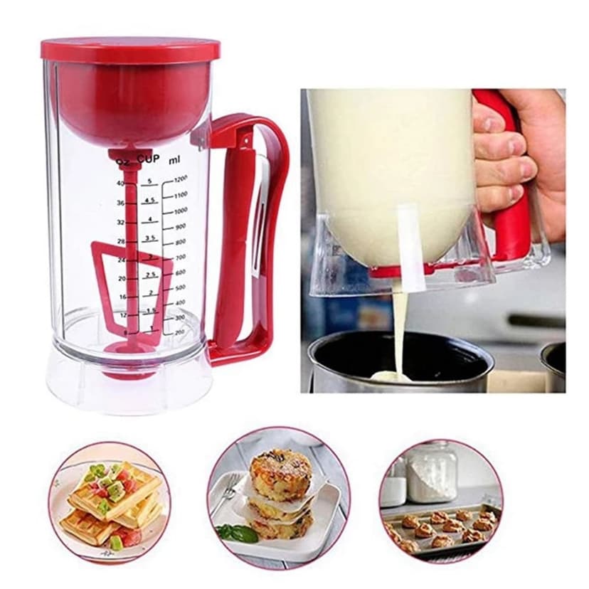 Dispenser Blender Machine,Kitchen Hand Held Electric Electric Pancake Batter Mixer Baking Tool Elevate Your Experience