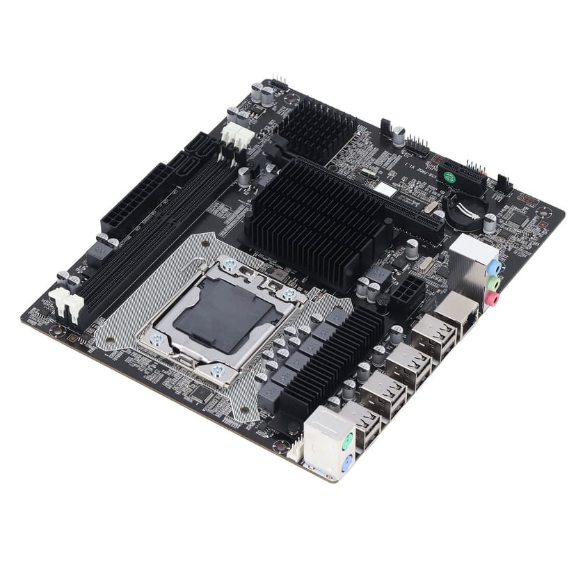 Computer Accessories,X58 Motherboard 2 DDR3 Motherboard DD PC Motherboard High Capacity