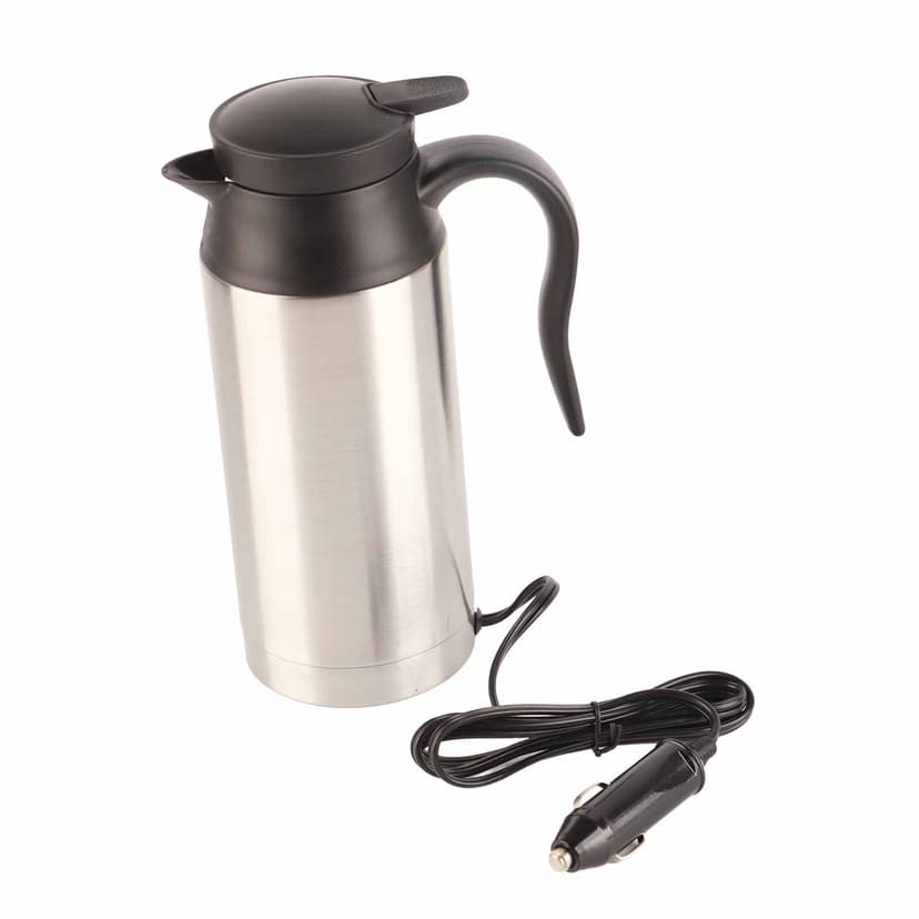 In Dash Vehicle Gps Units Electric Kettles 750Ml Stainless Steel Car Electric Kettle Coffee Tea for Water Heating Cup 12V 12V Kettle for Car,Portable Kettle