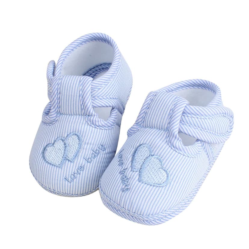 Baby Walking Shoes for Infants, Soft Sole Cloth Shoes with Wrapped Feet Design, Non-Slip Rubber Sole, Lightweight Flexible Fit, Ideal for 0-12 Months