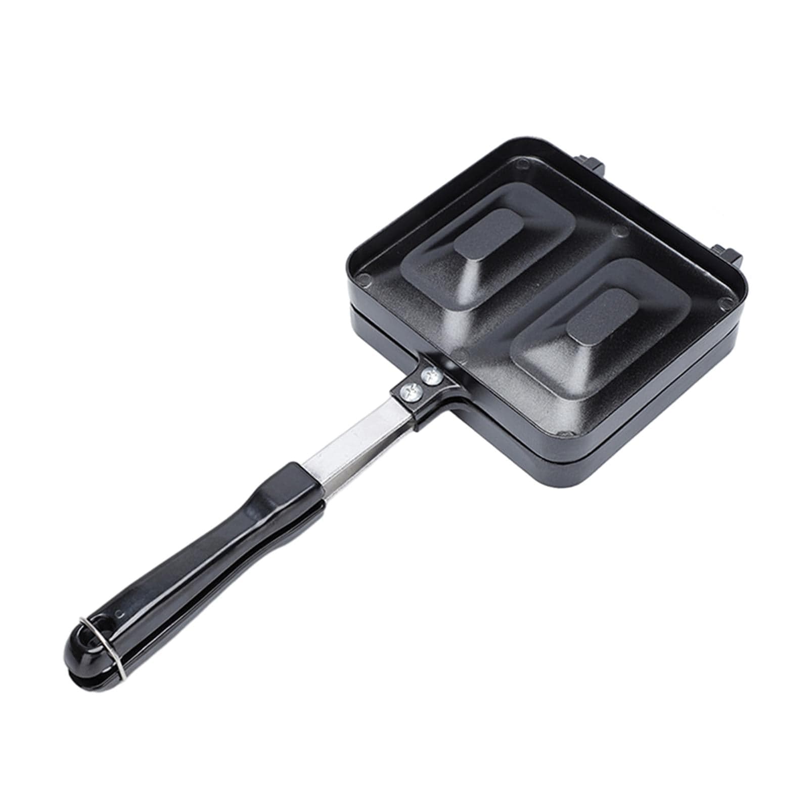 Sandwich Maker with Double Handleslockable Double Handles Cooking Baking Utensil