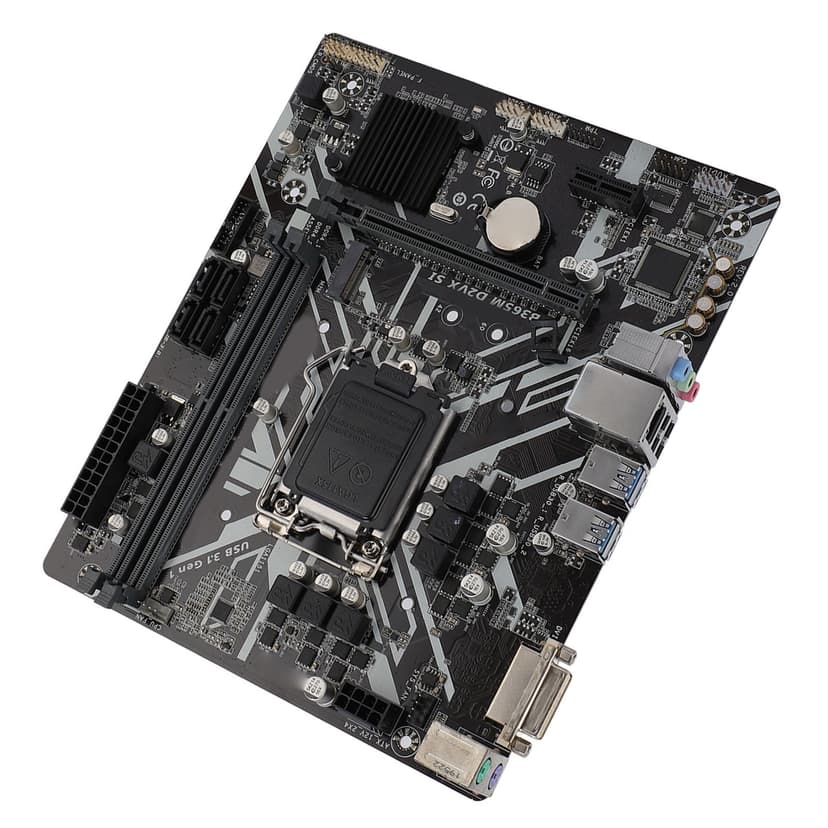 Motherboard, DDR4x2 DIMM 4xSerial ATA III Desktop Computer Motherboard for Design