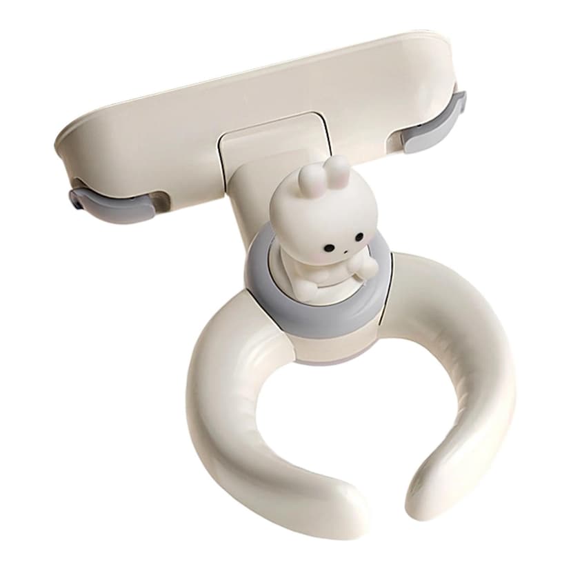 Siruishop Bath Standing Support with Suction Cups Portable with Smooth Handles for Shower Bathtub 6 Months to 3 Years Old Newborn Gray