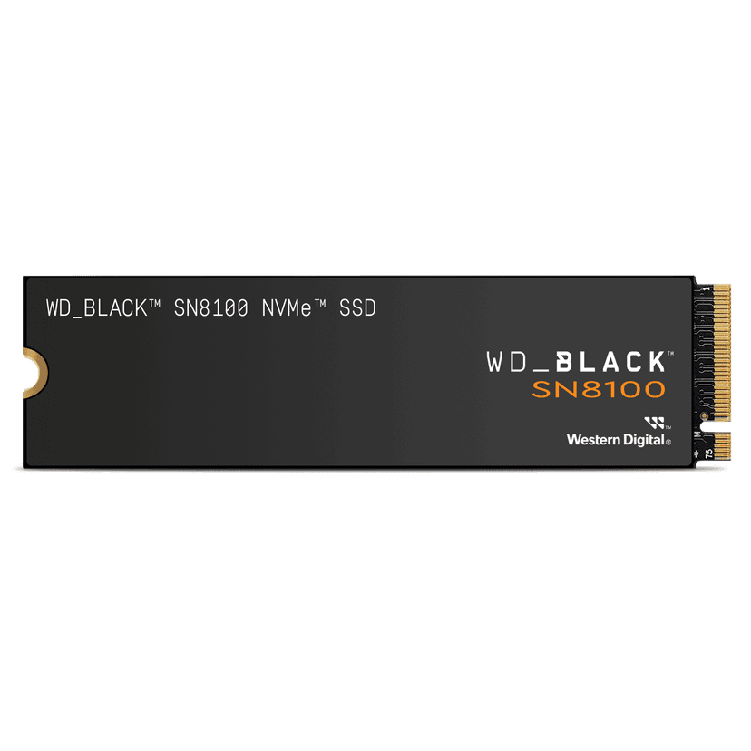 WD_BLACK 4TB SN8100 NVMe SSD, without Heatsink, PCIe Gen 5 - WDS400T1X0M-00CMT0