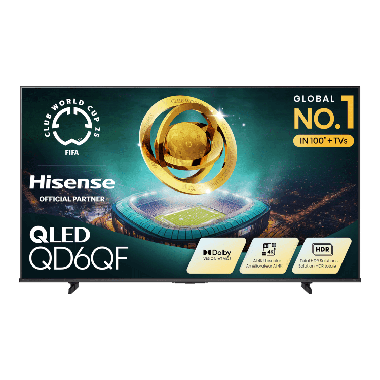 HISENSE 65" Téléviseur QLED 4K UHD 60Hz avec Fire TV intégré