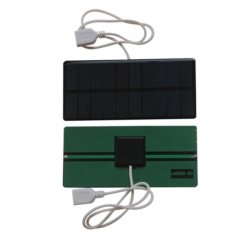 5V 2.5W USB Mobile Phone Charger Solar Panel Power Bank Portable Charging Board