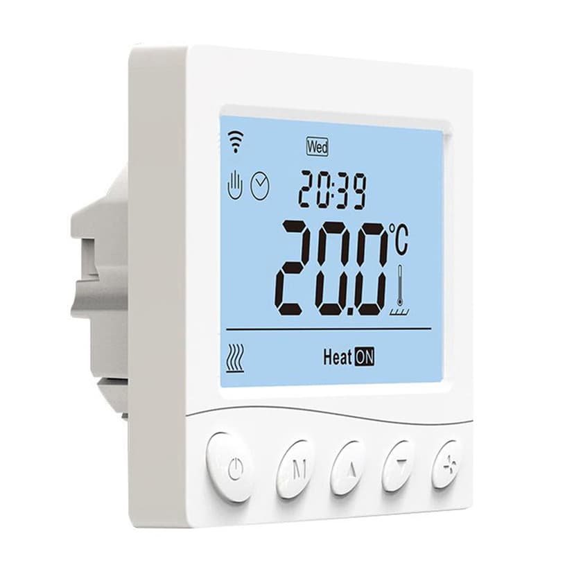 Thermostat, WIFI Smart Water Heating 3A Thermostat 3.2Inch Smart Thermostat Thermostat For House With a Flexible and Easily Navigable Interface For Convenience and a Seamless