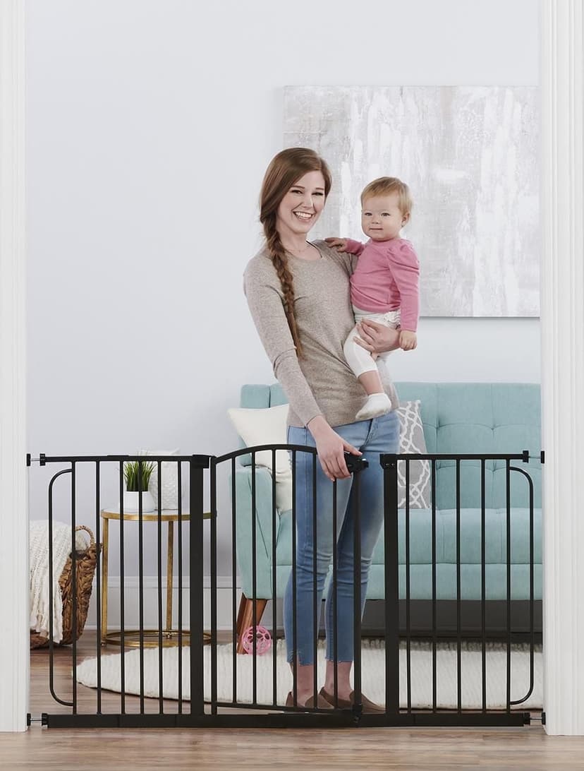 Regalo 58" Extra Wide Arched Decor Baby Safety Gate