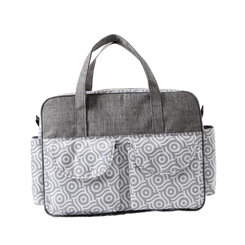 Lipstore Diaper Bag Tote Baby Diaper Bag Portable Large Diaper Bag Backpack Travel Diaper waves pattern