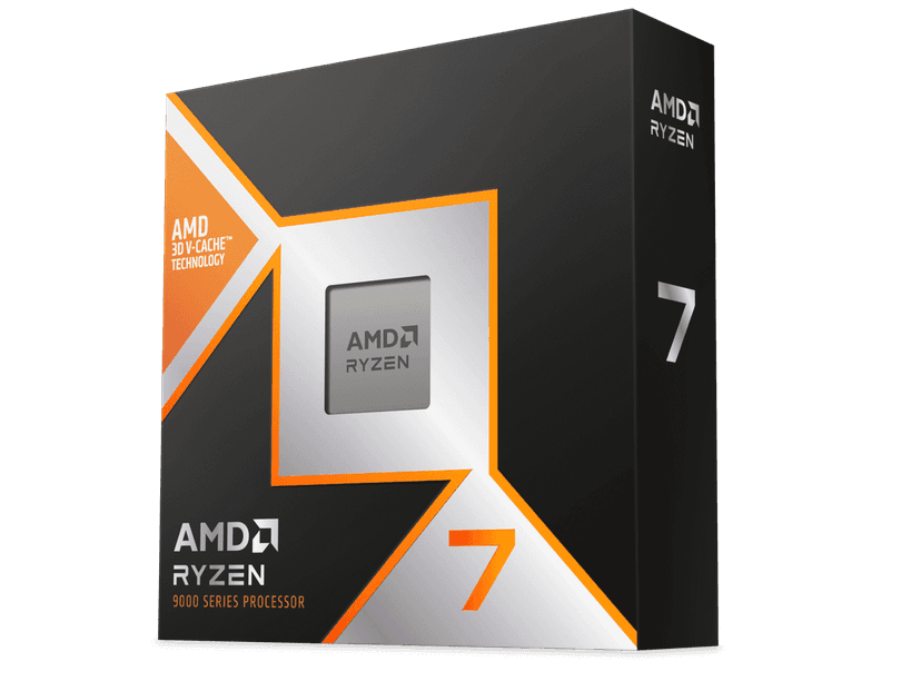 AMD Ryzen 7 9850X3D - Ryzen 7 9000 Series 8-Core 5.6GHz - Socket AM5 120W - AMD Radeon Graphics Desktop Processor - 100-100001973WOF