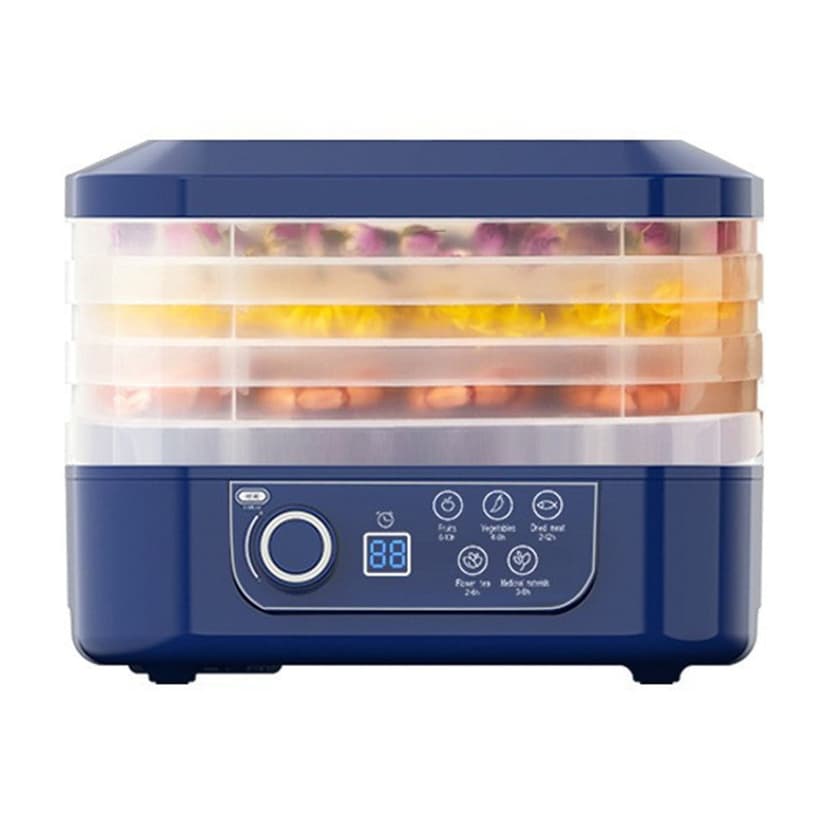 Riforla Home Food Dryer 2025 New Candy Snack Dryer Food Dehydrator with Digital Adjustable Timer and Temperature Control for Beef Fruit Meat Vegetables Bakeware A