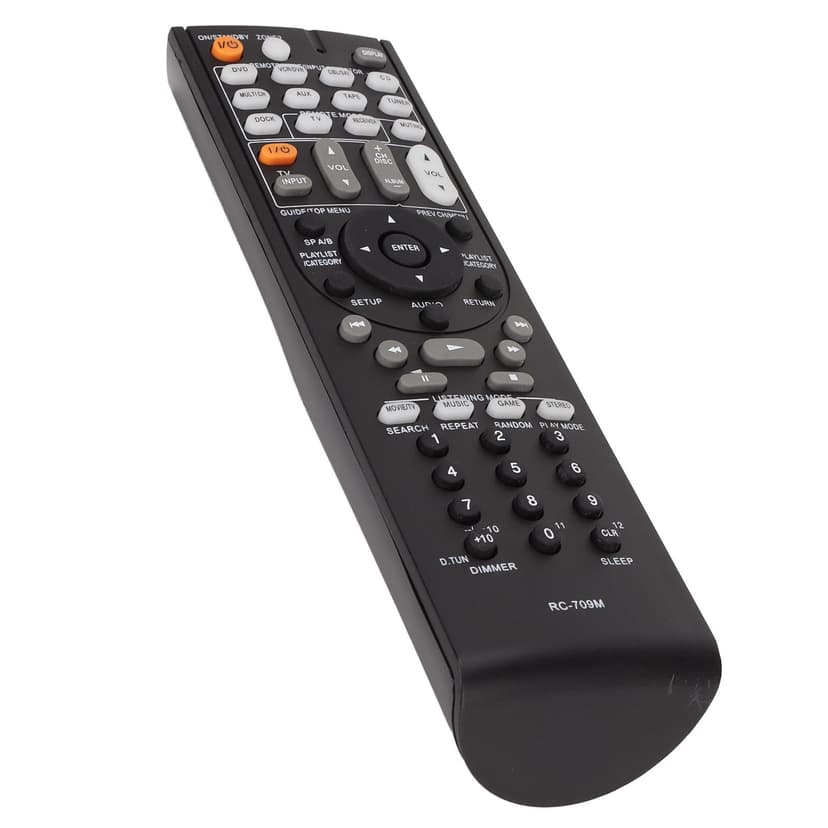 AV Receiver Remote Control,Receiver Remote Control Sensitive Receiver Accessories Remote Controlfor TXS High-Precision Functionality