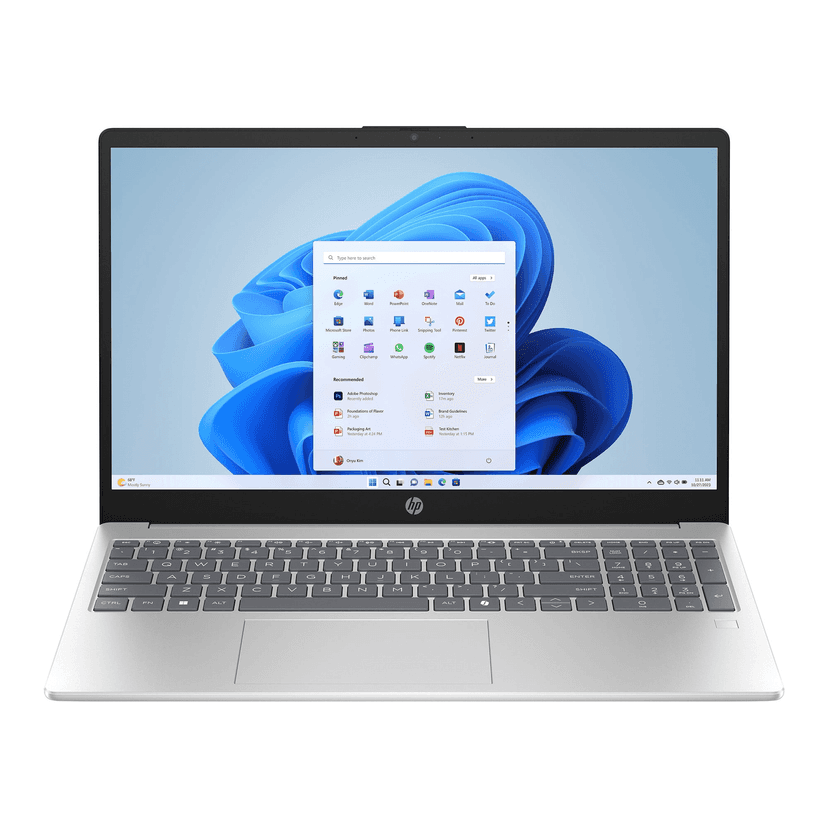 HP 15.6” FHD 1920x1080 TouchScreen Laptop, Intel Core i5-1334U, 16GB DDR4 512GB SSD, Windows 11 Home, Wi-Fi 6, Long Battery Life, Anti-Glare Display, Natural Silver