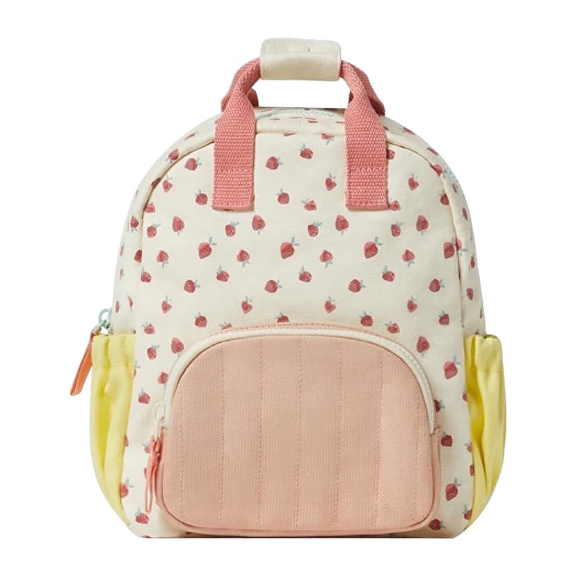 SDNall Baby Bag Backpack, Baby Backpack Diaper Bag, Children's Strawberry Print Backpack, Cute Schoolbag for Kids, Trendy Bag for Little Ones