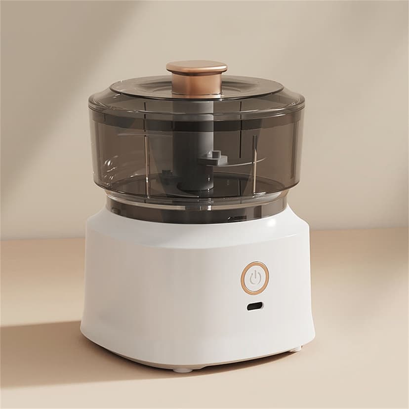 NANDIYNZHI Big Deals Electric Mini Garlic Chopper Portable Food Processor Vegetable Chopper Onion Mincer Cordless Meat Grinder With Usb Charging For Vegetable Pepper Onion Baby Food Seasoning