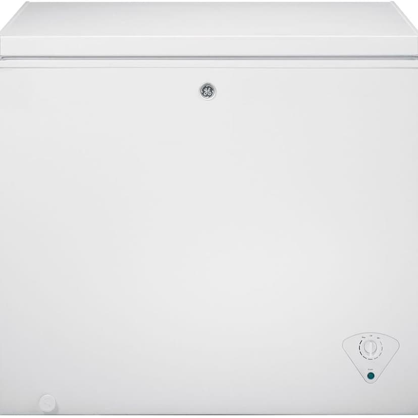 GE® 7.0 Cu. Ft. Manual Defrost Chest Freezer White - FCM7STWW