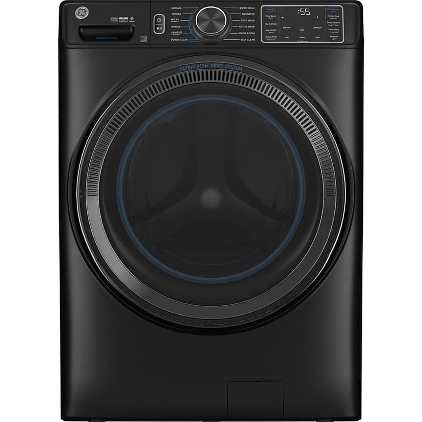GE® 5.8 cu ft IEC Capacity Smart Front Load Steam Washer with SmartDispense UltraFresh Vent System - GFW655SPVDS