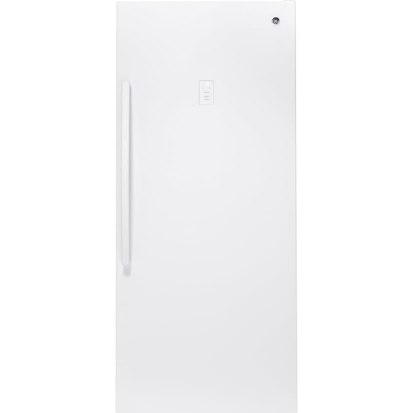 GE 21.3 Cu. Ft. Frost Free Upright Freezer White FUF21DLRWW