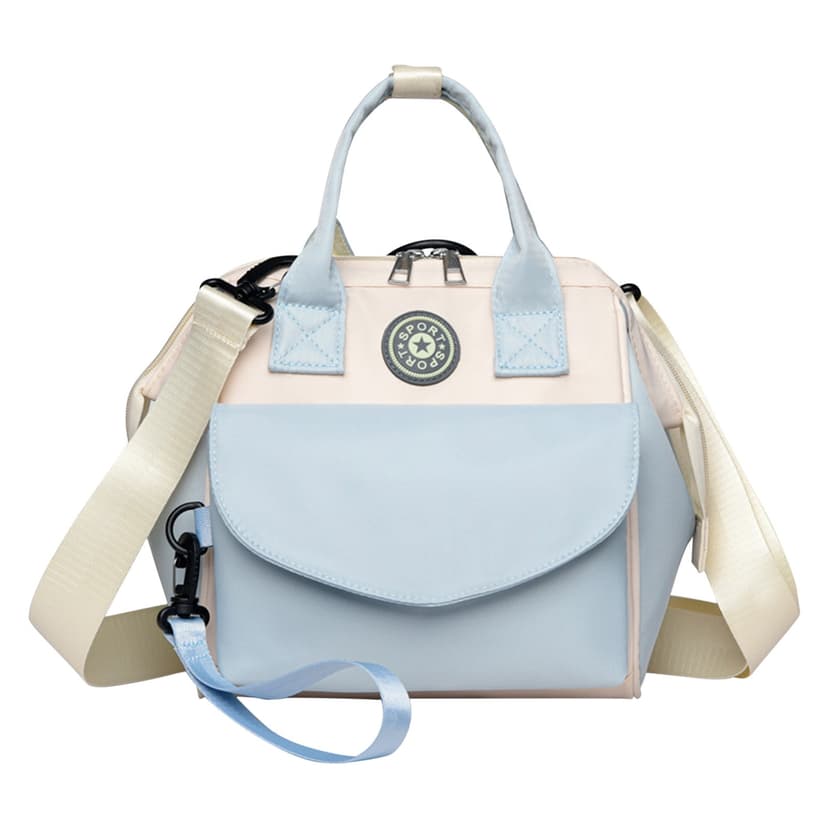 The Diaper Bag Is Small And Cute With Detachable And Multifunctional Front Pocket