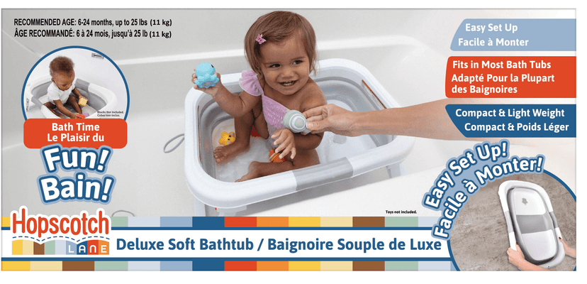 Hopscotch Lane Deluxe Soft Bathtub