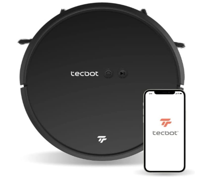 Tecbot S1 Intelligent Sweeping Robot Vacuum Cleaner Wi-Fi & App Controlled