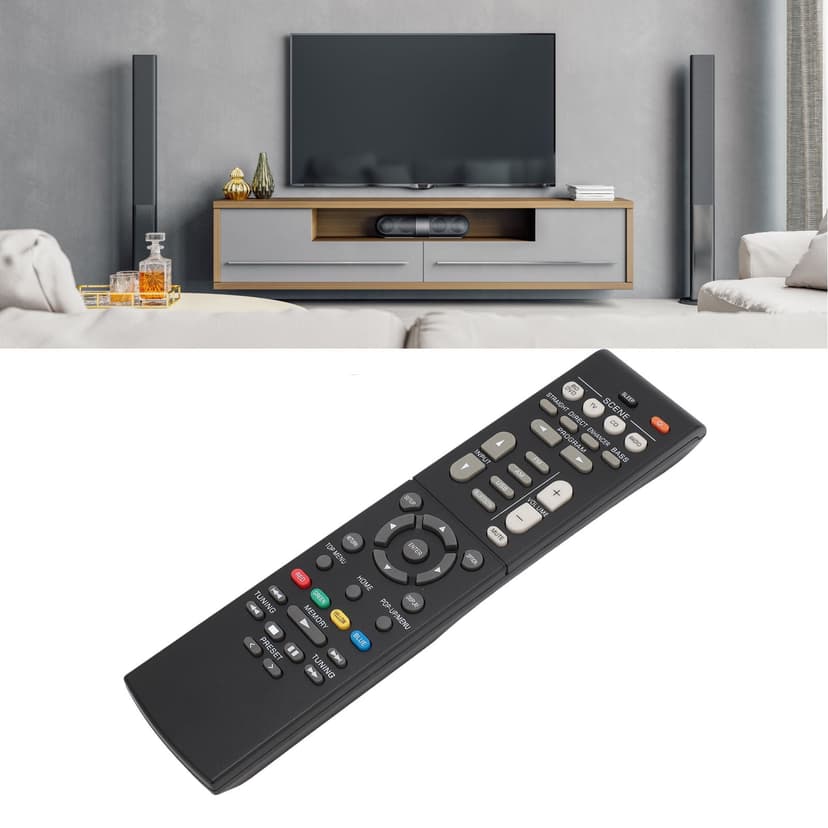 AV Receiver Remote, Universal RAV561 ZZ43210 Remote Control Multi Functional for YHT 4950UBL for RX V385