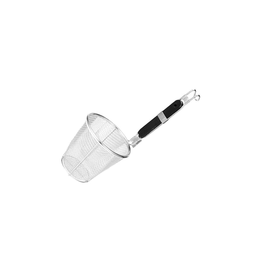 ZheElen Frying Basket Skimmer Kitchen Mesh Strainer for Onion Barbecue Chicken Rings 35x14cm