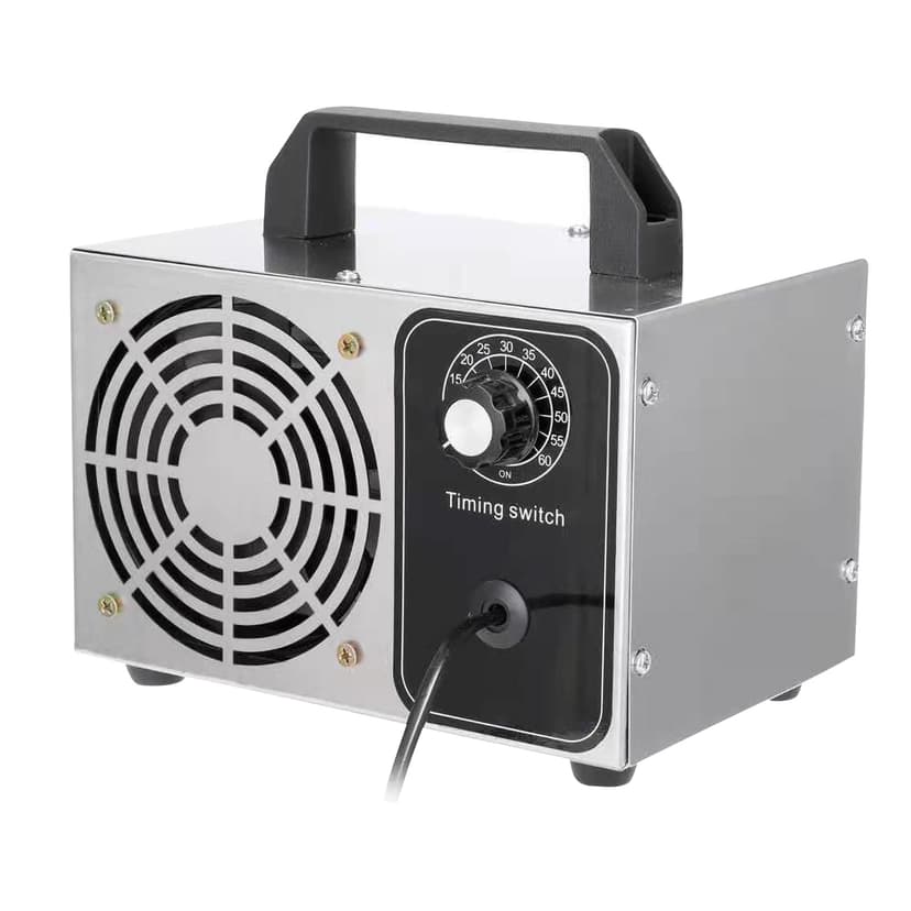 Romacci 28G/H O3 Air Purifier Deodorizer for Home, Kitchen, Office, Car, Silver