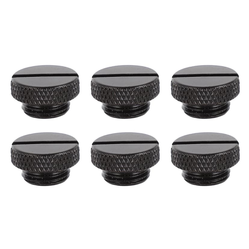 BRIGHTFUFU Back to School 6pcs Water Cooling Stop Plug Fittings Premium Leak Replacement For Computer Liquid Cooling Systems Durable And
