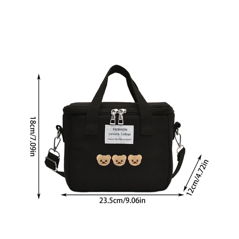 Diaper Bag Diaper Bag Versatile Insulated For Mom Diaper Bag Bear Cute For Infant Travel Bag For Infant Bag For Mom Infirmary Shoulder Bag For Mom