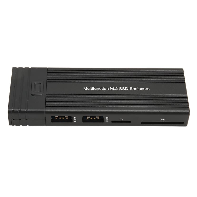 M.2 SSD Enclosure, Multifunction USB3.2 Gen2 PCI Solid State Drive Enclosure, M.2 NVMe SSD Enclosure for NVMe for for Linux for OS X