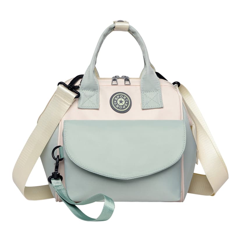 The Diaper Bag Is Small And Cute With Detachable And Multifunctional Front Pocket
