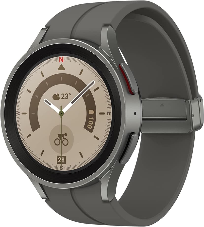 Samsung Galaxy Watch5 Pro (GPS) 45mm Smartwatch with Heart Rate Monitor (Certified refurbished )
