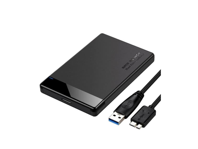 SATA 2.5-inch USB 3.0 Mobile Hard Drive Box 5Gbps Laptop External Hard Drive Enclosure Hard Disk Case Maximum Support 3BT