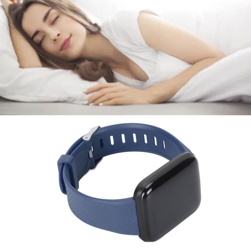 Smart Watch de 1,44 pouces Tracker Fitness Tracker, Sleep Tracker, podomètre, IP68 imperméable, plusieurs modes de sport, smartwatch pour Android pour iOS
