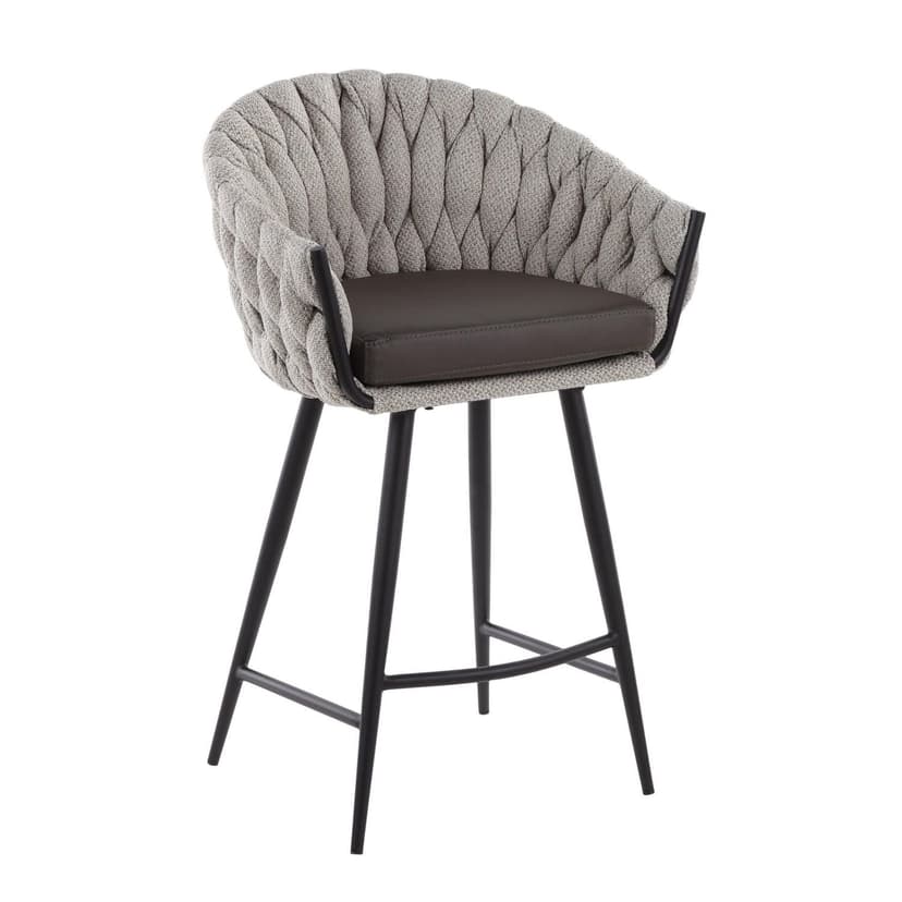 Braided Matisse Counter Height Stool from LumiSource