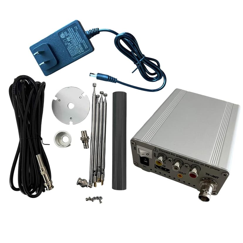 BTOER Analog TV transmitter signal wireless transmission AV input transmission