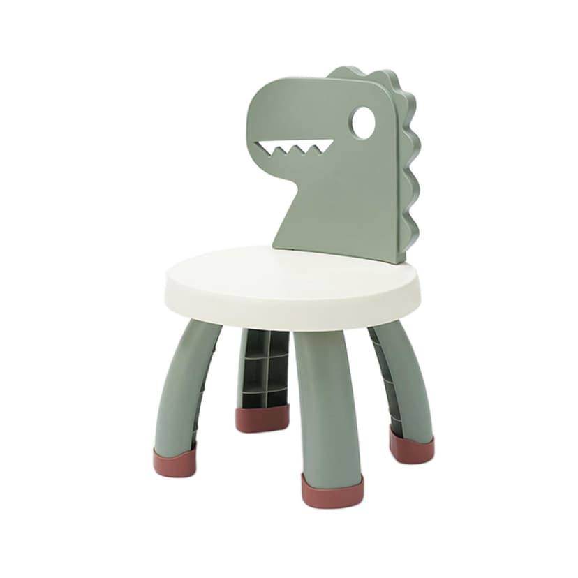 veasfak Toddlers Chair Anti Slip Multifunction Kids Chairs for Kindergarten Families green