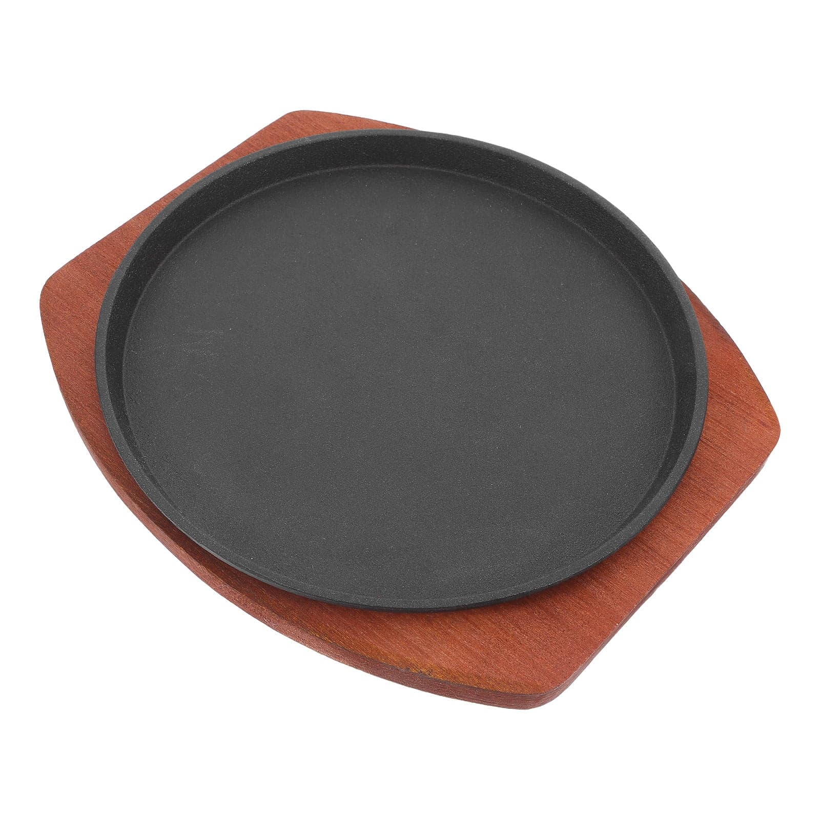 SOPOTUTU BBQ Round Pan Korean BBQ Grill Plate Assorted Color for Indoor Cooking Traditional BBQ Style 1 Set