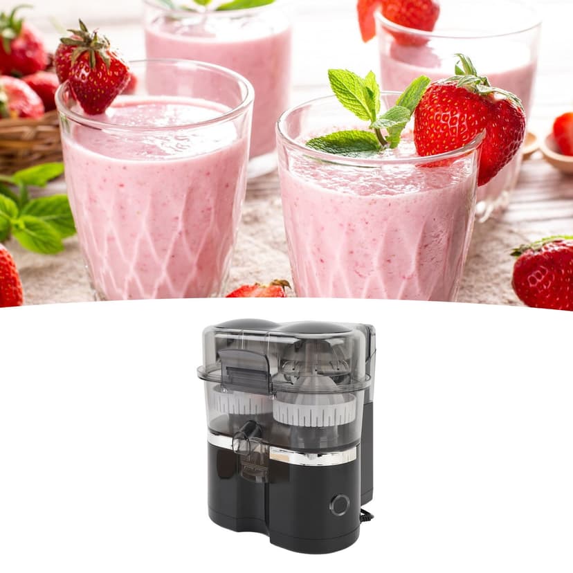 Electric Citrus Juicer,100W 15000RPM Portable Dual End Electric Lemon Squeezer Orange Juicer Electric Fruits Juice Extractor Machine for Orange Lemon Lime Kiwi Grapefruit