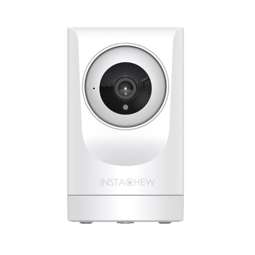 Instachew Purrsight 360° Pet Camera With Phone App, 2 Way Audio, Smart Indoor Security Camera, Wi-Fi , White