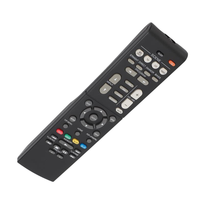 RAV561 ZZ43210 Remote Control, AV Receiver Remote AAA Battery Powered For YHT 4950UBL For RX V385