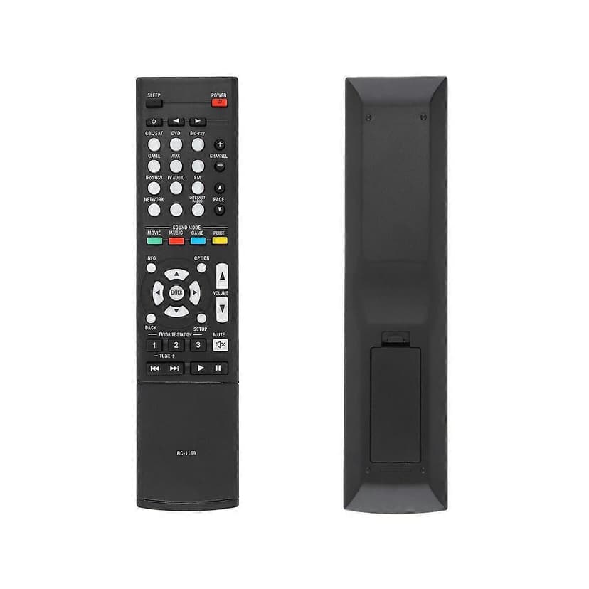 Hög kvalitet RC-1169 compatiblement Remote Control compatible DENON AV Receiver Gift
