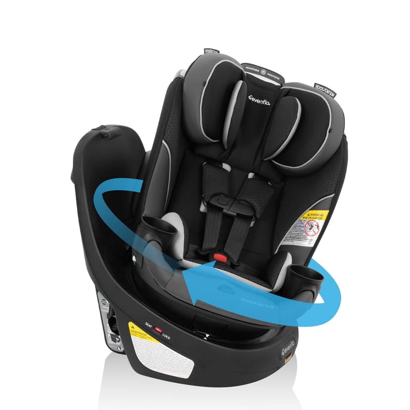 Evenflo Revolve360 Slim 2-in-1 Rotational Car Seat (4-65 lbs)
