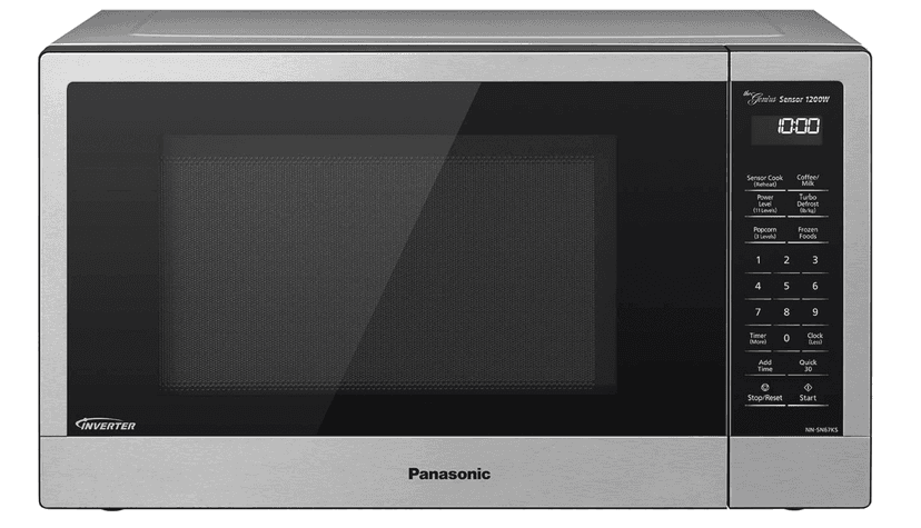 Panasonic 1.2 Cu. Ft. Countertop Microwave Oven (NN-SN67K) - Stainless steel