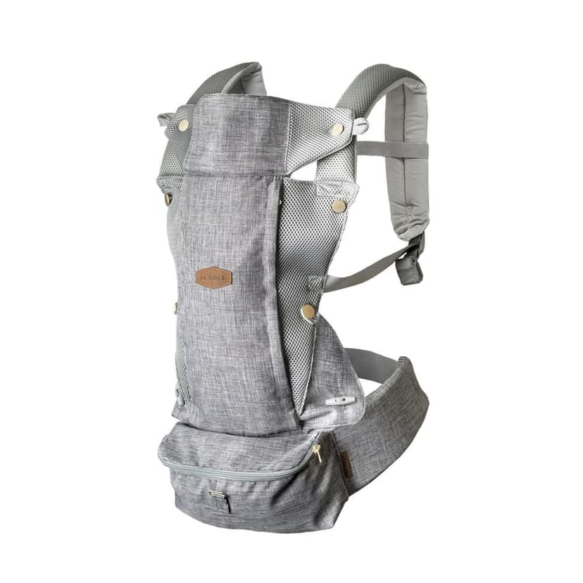 JJ Cole Peek 5 position Carrier Heather Grey