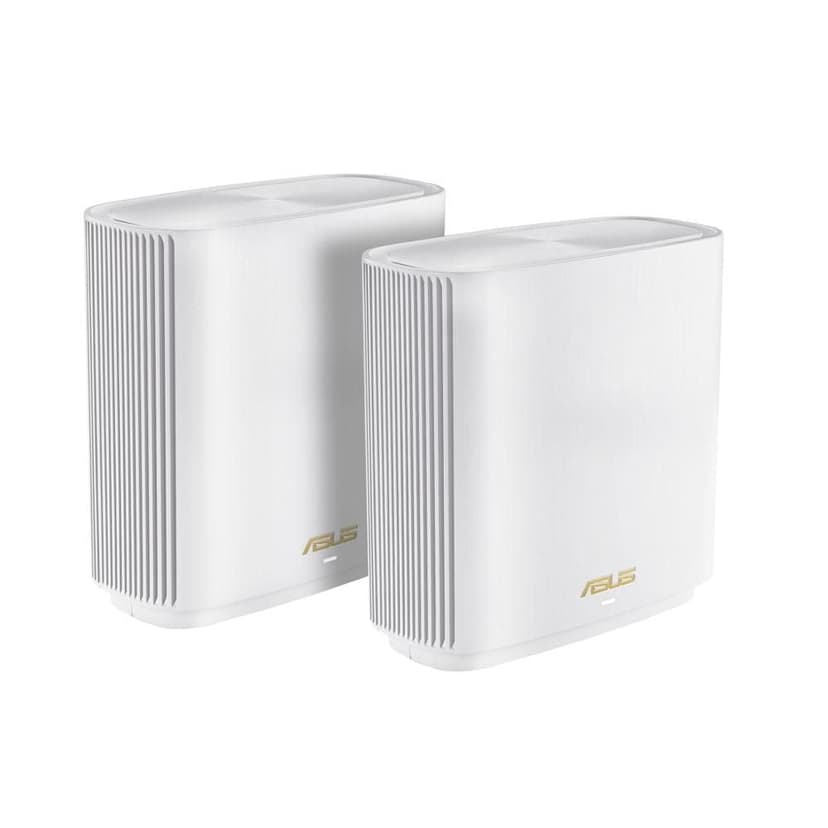ASUS ZenWiFi XT9 (W-2-PK) AX7800 Tri-Band WiFi 6 Mesh WiFi System covers up to 5700 sq ft