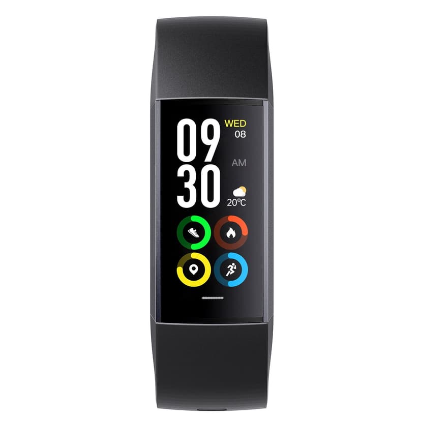 " Your Style and Performance with A Cutting Edge Smart Sport Band Customizable Watch Face and Intelligent Activity Tracking"Black