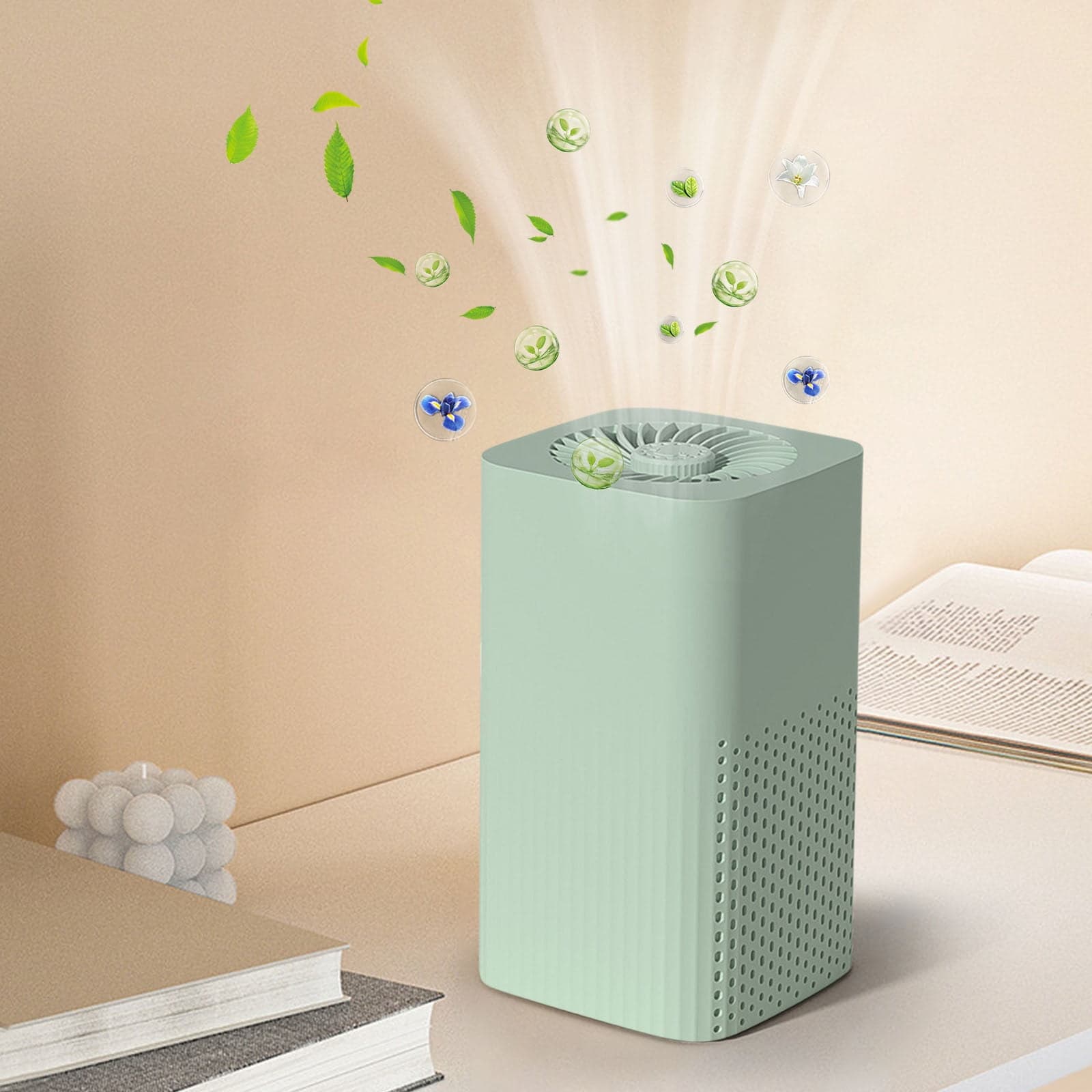 Dvkptbk Air Purifier Usb Purifier for Home and Car Desktop Indoor Filtration and Purification Home Essentials